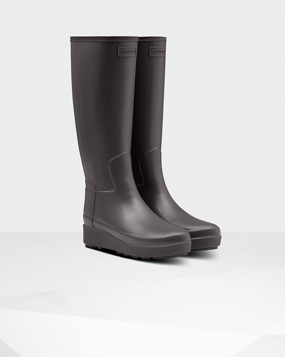 Botas Creeper Hunter Feminina Cinzentas - Refined Slim Fit Tall - 41URFSLIM